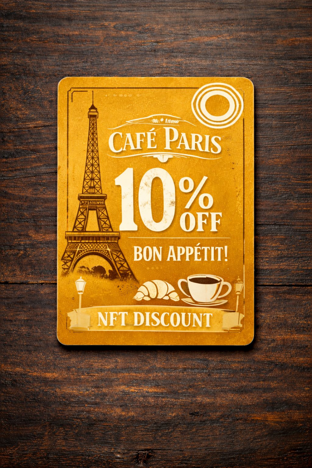 TR0 Wallet — Or edition